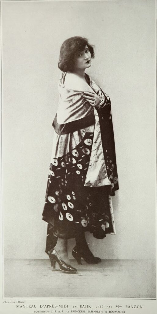 1921 manteau princesse roumanie
